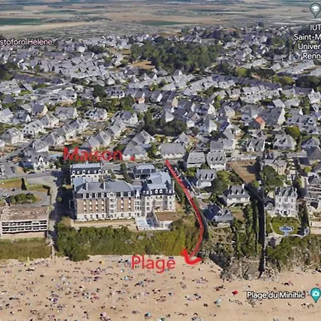 Villa Les Mouettes, Au Bord De La Mer. Saint-Malo Buitenkant foto